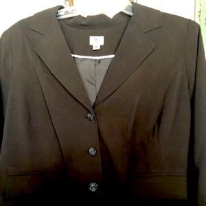 Black Blazer with Black Pencil Skirt